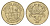 Исландия 50 крон 1992 краб KM 31 никель латунь 4691-223
