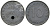 Германия 10 рейхспфеннигов 1942 B KM 101, J. 371 цинк 4589-1244
