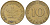ФРГ 10 ПФЕННИГОВ 1949 J KM 103, J. 378 сталь плакированная латунью 4182-732