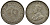 Стрейтс-Сетлментс 10 центов 1927 Георг V (1910-1936) КМ 29b серебро 53-625