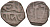 Индия, Наванагар (Nawanagar) 1 дхингло (dhinglo) (1-1/2 докдо (dokdo)) АН(9)78 Vibnaji (1850-1894), красивый стиль с 1850 AD, вес 11,17 гр. KM 8 медь 4112-545