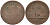 Бельгия 2 сантима 1875 Belges KM 35.1 медь 4595-217