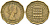 Великобритания 3 пенса 1964 Елизавета II (1952-2022) KM 900, Spink 4153 никель латунь 4561-1035