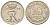 Дания 10 эре 1964 C; S, Фредерик IX (1947-1972) KM 849.1 медно-никель 201-1223