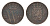 Нидерланды 1/2 цента 1859 Виллем III (1849-1890) KM 90 медь 4659-166