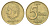 Бельгия 5 франков 1994 Belgie, Альберт II KM 190 алюминиевая бронза UNC 4706-411