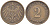 ГЕРМАНИЯ 2 ПФЕННИГА 1905 J KM 16, J. 11 медь 175-243