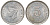 Британская Малайя 5 центов 1943 Георг VI (1937-1952) KM 3a серебро 53-161