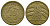 ГЕРМАНИЯ 10 РЕНТЕНПФЕННИГОВ 1924 A KM 33, J. 309, Weege 8 алюминиевая бронза 4380-931