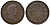 Швеция 1 скиллинг 1840 Карл XIV Юхан (1818-1844) KM 642 медь 4112-121