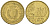 Мальта 10 евроцентов 2008 F KM 128 нордик UNC 4551-1036