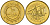 Кувейт 10 филсов 2006 AH 1426, парусник KM 11 никель латунь 4597-1223
