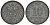 Германия 10 пфеннигов 1917 KM 26, J. 299, Weege 8 цинк 4119-257