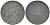 ДАНИЯ 1 ЭРЕ 1966 С; S, ФРЕДЕРИК IX (1947-1972) KM 839.2 цинк 4564-1145