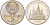 СССР 5 рублей 1989 Москва, собор покрова на рву KM 221 медь никель цинк PROOF 4127-821