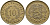 Финляндия 10 марок 1935 S KM 63 алюминиевая бронза 4388-1055