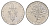 Ватикан 50 лир 1971 MCMLXXI, Павел VI KM 121 нержавеющая сталь UNC 4648-124