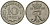 Дания 10 эре 1969 C,S, Фредерик IX (1947-1972) KM 849.1 медно-никель 4136-859