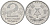 ГДР 2 марки 1957 A KM 14 алюминий 4144-524