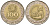 Португалия 100 эскудо 1991 Педру Нуниш (1502-1578), математик KM 645.1 биметалл 4571-953