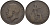Великобритания 1 пенни 1917 Георг V (1910-1936) KM 810, Spink 4051 бронза 97-1111