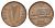 Ирландия 1/2 пенни 1964 свинья с поросятами KM 10 бронза 4695-551