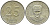 ТУРЦИЯ 25 КУРУШЕЙ 2005 KM 1167 медь никель цинк 4397-234