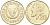 КИПР 20 ЦЕНТОВ 1993 KM 62.2 никель латунь 4563-751