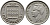 Монако 100 франков 1956 Ренье III (1949-2005) KM 134 медно-никель 4364-1543