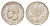 Греция 2 драхмы 1973 Константин II (1966-1973), чёрные полковники KM 99 медно-никель UNC 4670-144