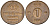 Швеция 1 эре 1958 Густав VI Адольф (1950-1973) KM 820 бронза 4580-1058