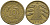 ГЕРМАНИЯ 10 РЕНТЕНПФЕННИГОВ 1924 А KM 33, J. 309, Weege 8 алюминиевая бронза 51-534