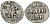 ВЕЛИКОЕ КНЯЖЕСТВО МОСКОВСКОЕ ДЕНГА 1535-1547 ИВАН IV ВАСИЛЬЕВИЧ, МОСКОВСКИЙ МОНЕТНЫЙ ДВОР, 0,31 ГР ГиК №43 серебро 262-715