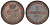 Мекленбург-Стрелиц 5 пфеннигов 1872 B, Фридрих Франц II (1842-1883) KM 103 медь 1523-915