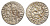 Киликийская Армения трам 1226-1271 Хетум I и царица Забель, держат крест/лев с патриаршим крестом  серебро    1516-341