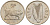 Ирландия 5 пенсов 1975 бык KM 22 медно-никель 4141-256