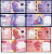 Макао 10, 10, 20 и 20 патака 2020 Banco Nacional Ultrmarino, Национальный Банк Pick 90, 91, 129 и 130  бумага  UNC (пресс) 446-59-2