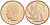 Бельгия 20 франков 1992 Belgie KM 160 никель бронза UNC 189-1012