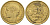 ФРАНЦИЯ 50 САНТИМОВ 1939 ТИП MORLON KM 894.1, LE FRANC 192.15 алюминиевая бронза 44-822