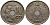 БЕЛЬГИЯ 10 САНТИМОВ 1923 BELGIE KM 86 медно-никель 23-1417
