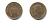 Великобритания 1 пенни 1987 Елизавета II (1952-2022) КМ 935, Spink 4381 (B3) бронза 59-1641