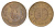 Дания 1 скиллинг-ригсмёнт 1869 Кристиан IX (1863-1906) KM 774 бронза aUNC 1519-313