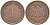ГЕРМАНИЯ 1 ПФЕННИГ 1900 F KM 10, Jager. 10, Weege 2 медь 4528-1162