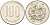 ЯПОНИЯ 100 ЙЕН 1972 ГОД 47, ИМПЕРАТОР ХИРОХИТО СЁВА (1926-1989) KM 82 медно-никель 4514-114