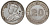 Стрейтс-Сетлментс 20 центов 1935 Георг V (1910-1936) КМ 30b серебро 53-832