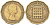 Великобритания 3 пенса 1953 Елизавета II (1952-2022) KM 886, Spink 4152 никель латунь 4614-817