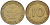 ФРГ 10 ПФЕННИГОВ 1949 J KM 103, J. 378 сталь плакированная латунью 4182-731