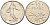 Франция 1/2 франка 1973 сеятель KM 931.1 никель    4169-154