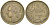 ФРАНЦИЯ 20 ФРАНКОВ 1951 B, ПЕТУХ, 4 ПЕРА KM 917.2, LE FRANC 402.8 алюминиевая бронза 106-312