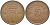 НОРВЕГИЯ 5 ЭРЕ 1957 ХОКОН VII (1905-1957) KM 400 бронза 115-824